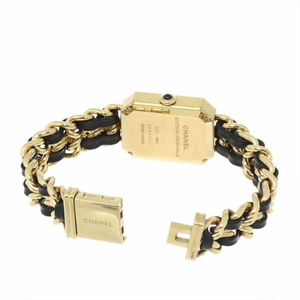 CHANEL Premiere Women's Watch, Size S, H6951, Current Model, Black and Gold, ... - Picture 4 of 7